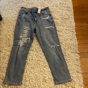 American Eagle ripped jeans